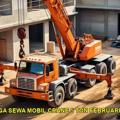harga sewa mobil crane 5 ton februari 2025